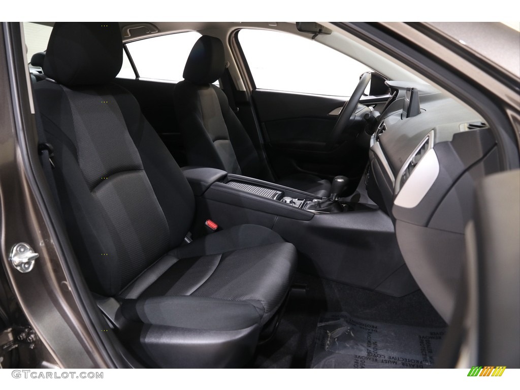 2018 MAZDA3 Sport 4 Door - Titanium Flash Mica / Black photo #15