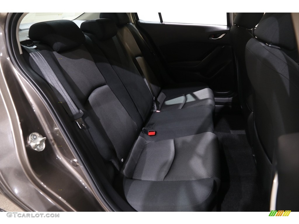 2018 MAZDA3 Sport 4 Door - Titanium Flash Mica / Black photo #16