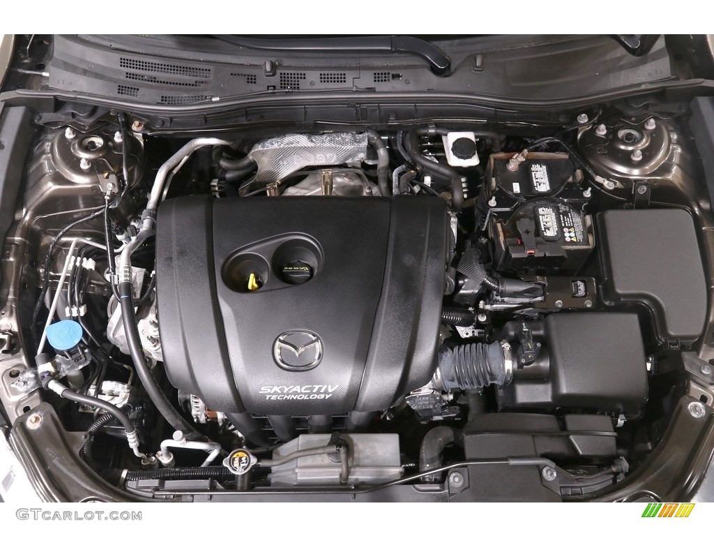 2018 MAZDA3 Sport 4 Door - Titanium Flash Mica / Black photo #19
