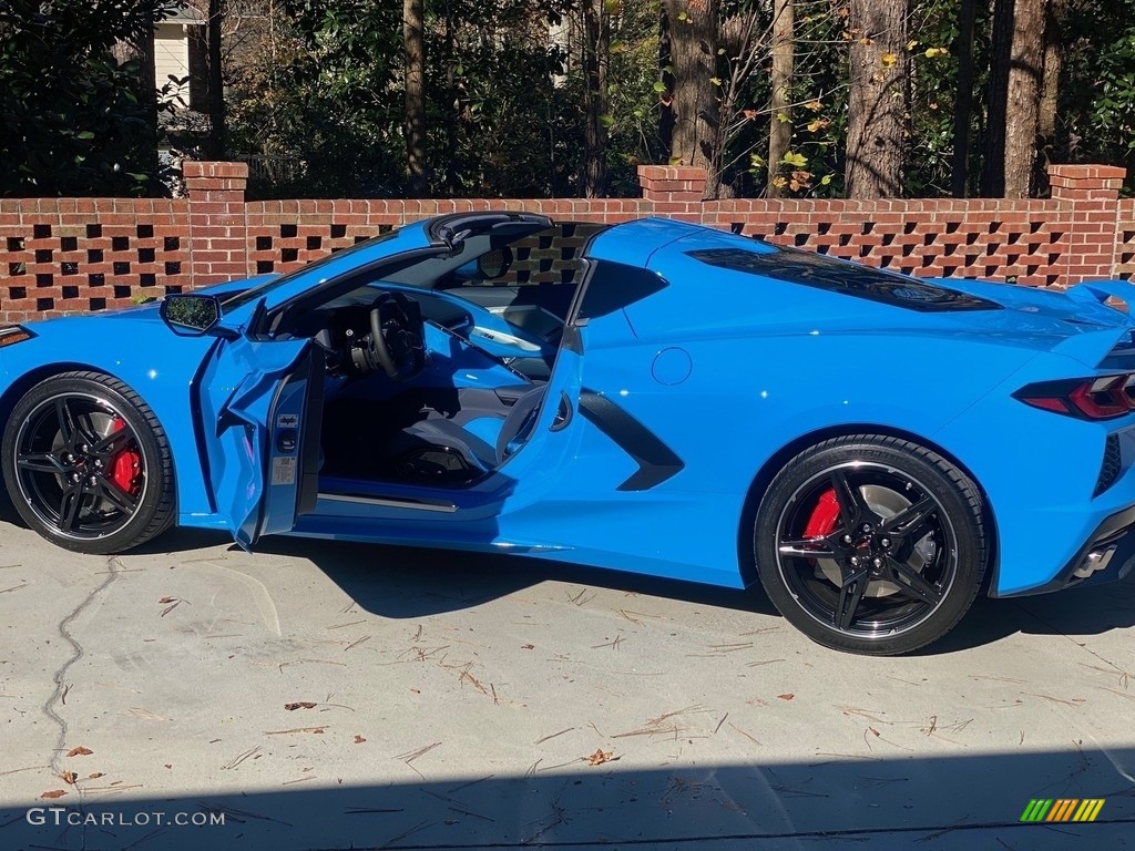 Rapid Blue 2020 Chevrolet Corvette Stingray Coupe Exterior Photo #140550198