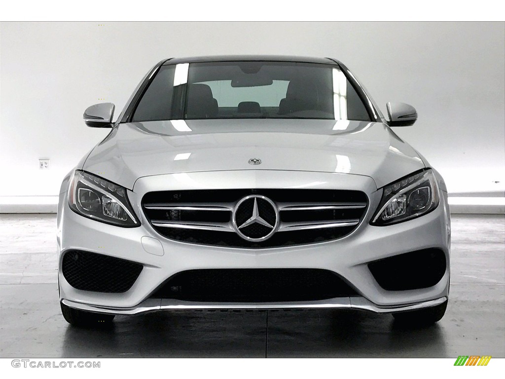 Iridium Silver Metallic 2018 Mercedes-Benz C 300 Sedan Exterior Photo #140550486