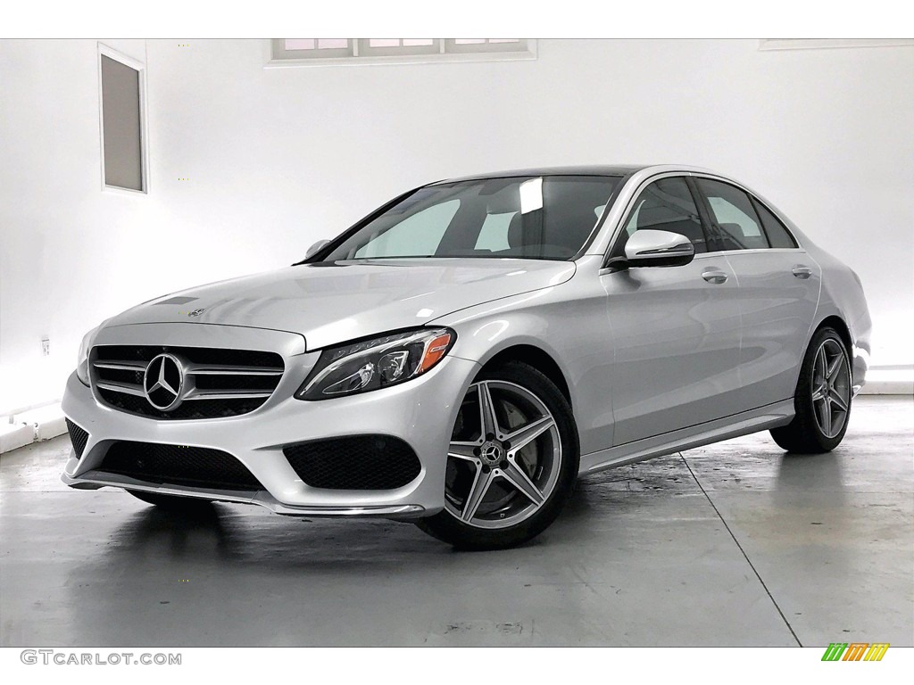 Iridium Silver Metallic 2018 Mercedes-Benz C 300 Sedan Exterior Photo #140550675