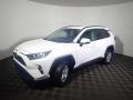 2020 Super White Toyota RAV4 XLE AWD  photo #11