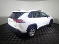 2020 Super White Toyota RAV4 XLE AWD  photo #19