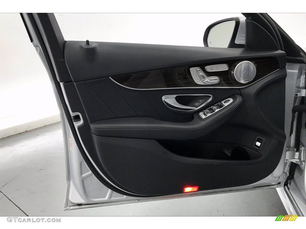 2018 Mercedes-Benz C 300 Sedan Black Door Panel Photo #140550942