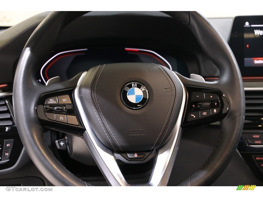 2020 5 Series 530i xDrive Sedan - Jet Black / Black photo #7