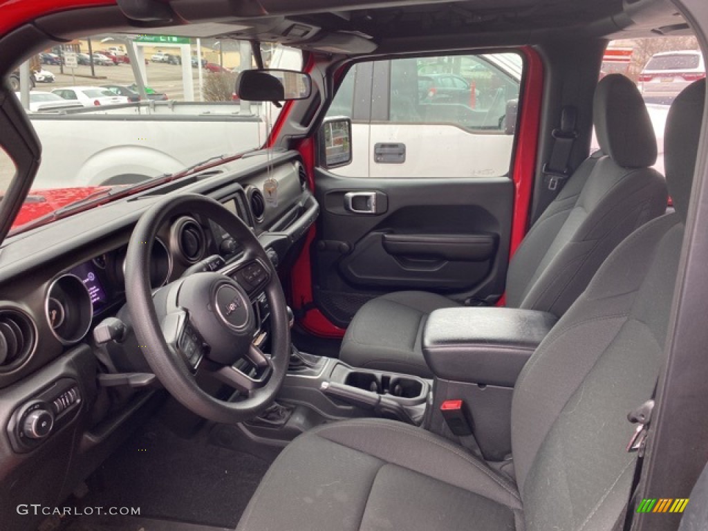 2020 Wrangler Sport 4x4 - Firecracker Red / Black photo #2