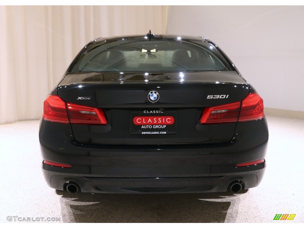 2020 5 Series 530i xDrive Sedan - Jet Black / Black photo #24