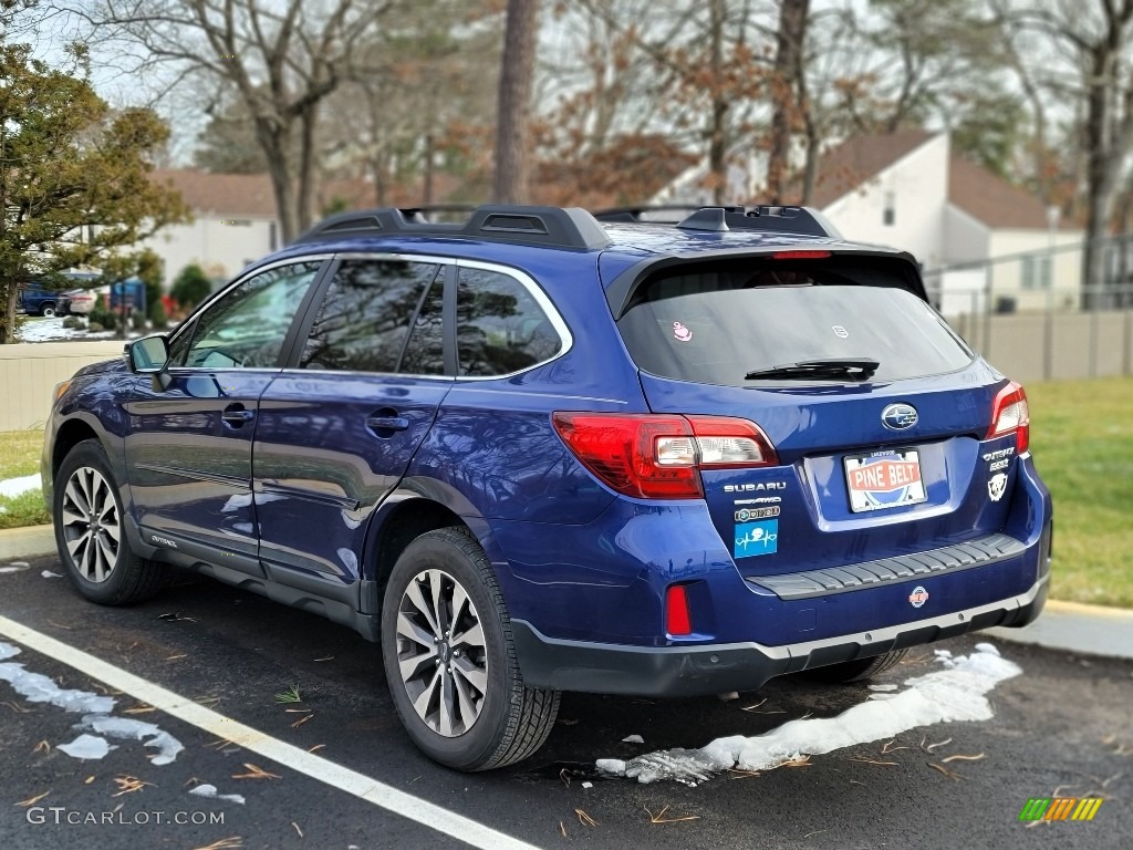 2017 Outback 2.5i Limited - Lapis Blue Pearl / Warm Ivory photo #4