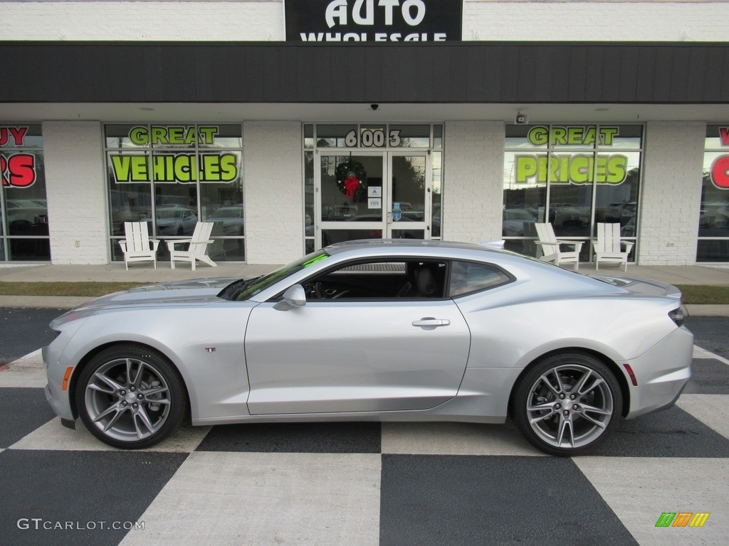 2019 Camaro LT Coupe - Silver Ice Metallic / Jet Black photo #1