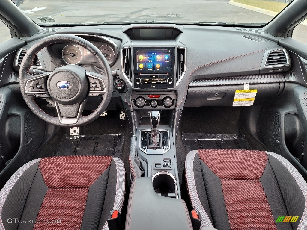 Black Interior 2020 Subaru Impreza Sport 5-Door Photo #140552307