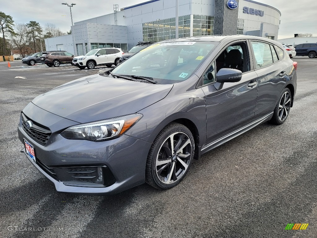 Magnetite Gray Metallic 2020 Subaru Impreza Sport 5-Door Exterior Photo #140552502