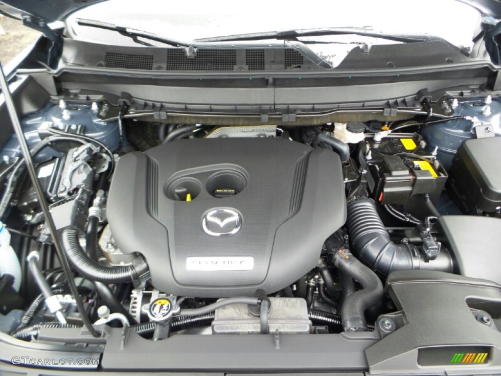 2021 Mazda CX-9 Carbon Edition 2.5 Liter Turbocharged SKYACTIV-G DI DOHC 16-Valve VVT 4 Cylinder Engine Photo #140552529