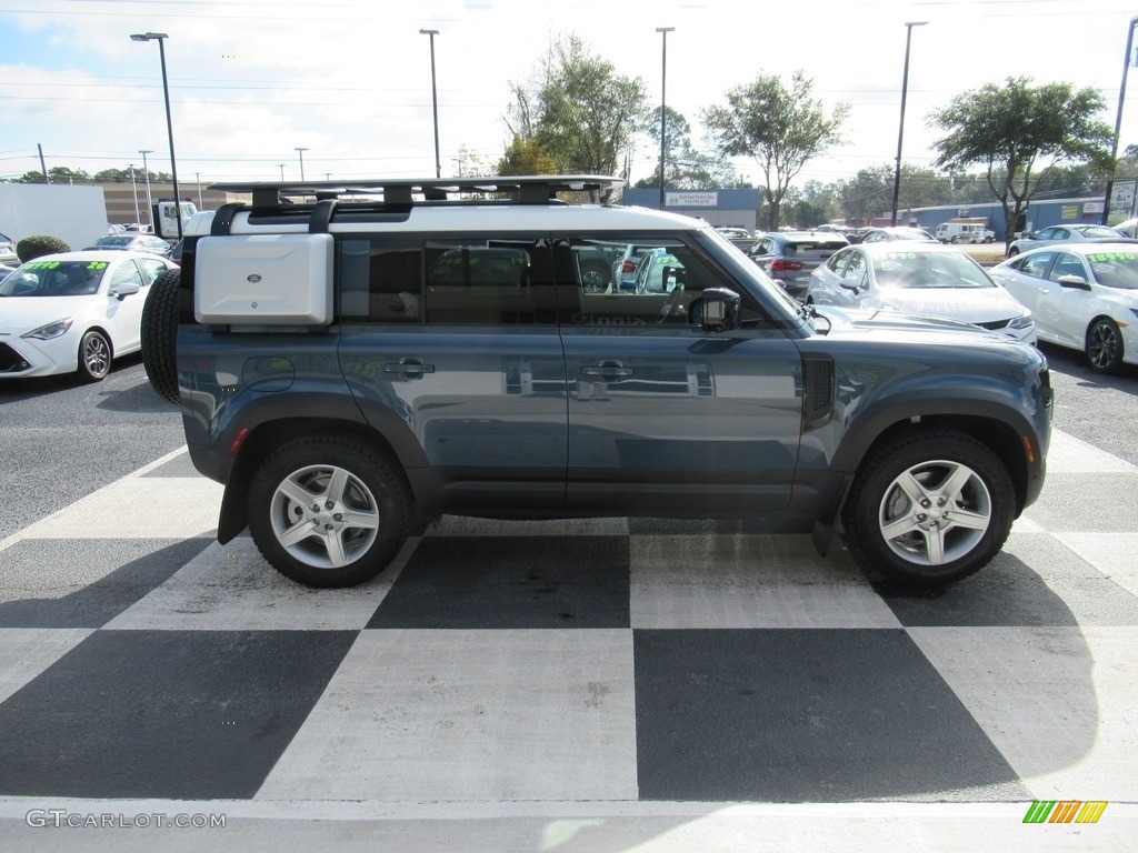 2020 Defender 110 SE - Tasman Blue Metallic / Khaki photo #3