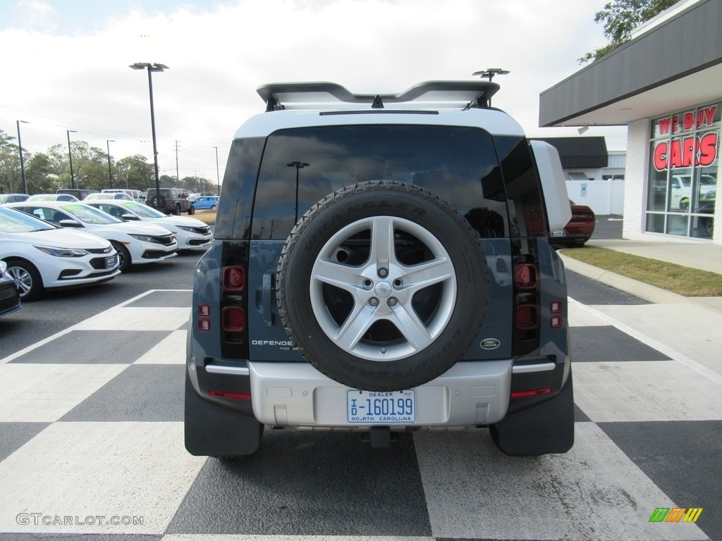 2020 Defender 110 SE - Tasman Blue Metallic / Khaki photo #4