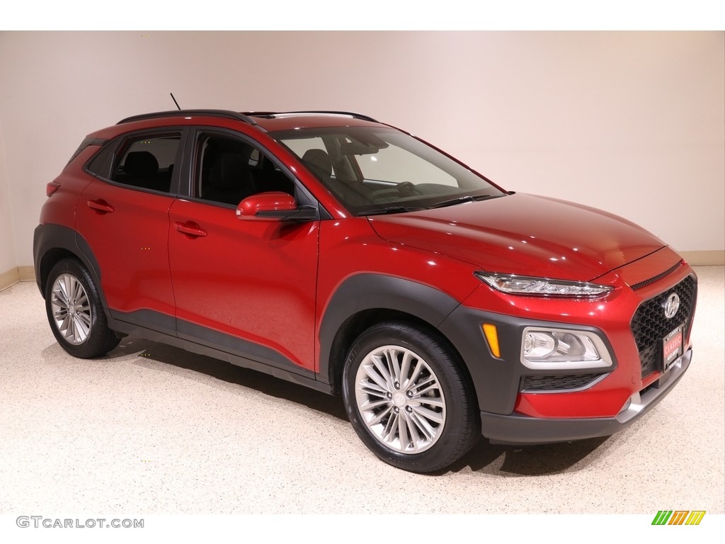 Pulse Red 2018 Hyundai Kona SEL Exterior Photo #140552940