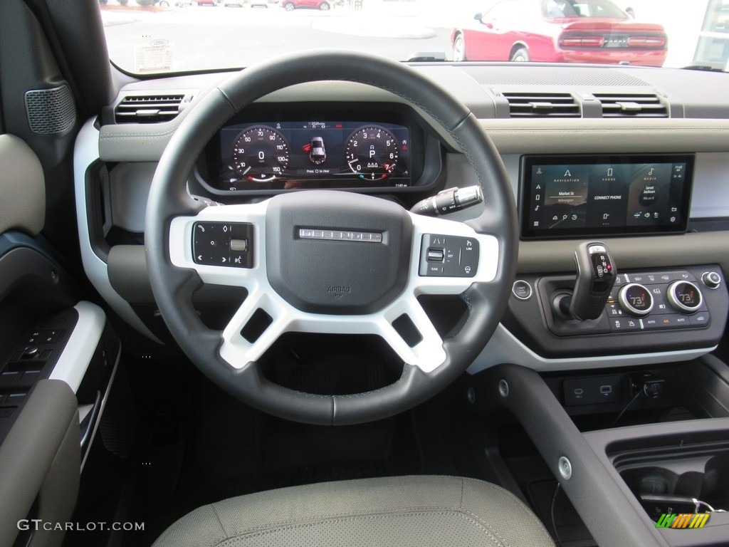 2020 Defender 110 SE - Tasman Blue Metallic / Khaki photo #15