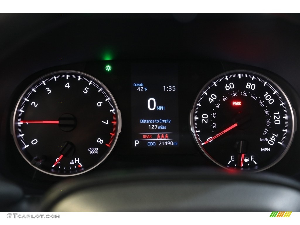 2020 Toyota RAV4 XLE AWD Gauges Photos