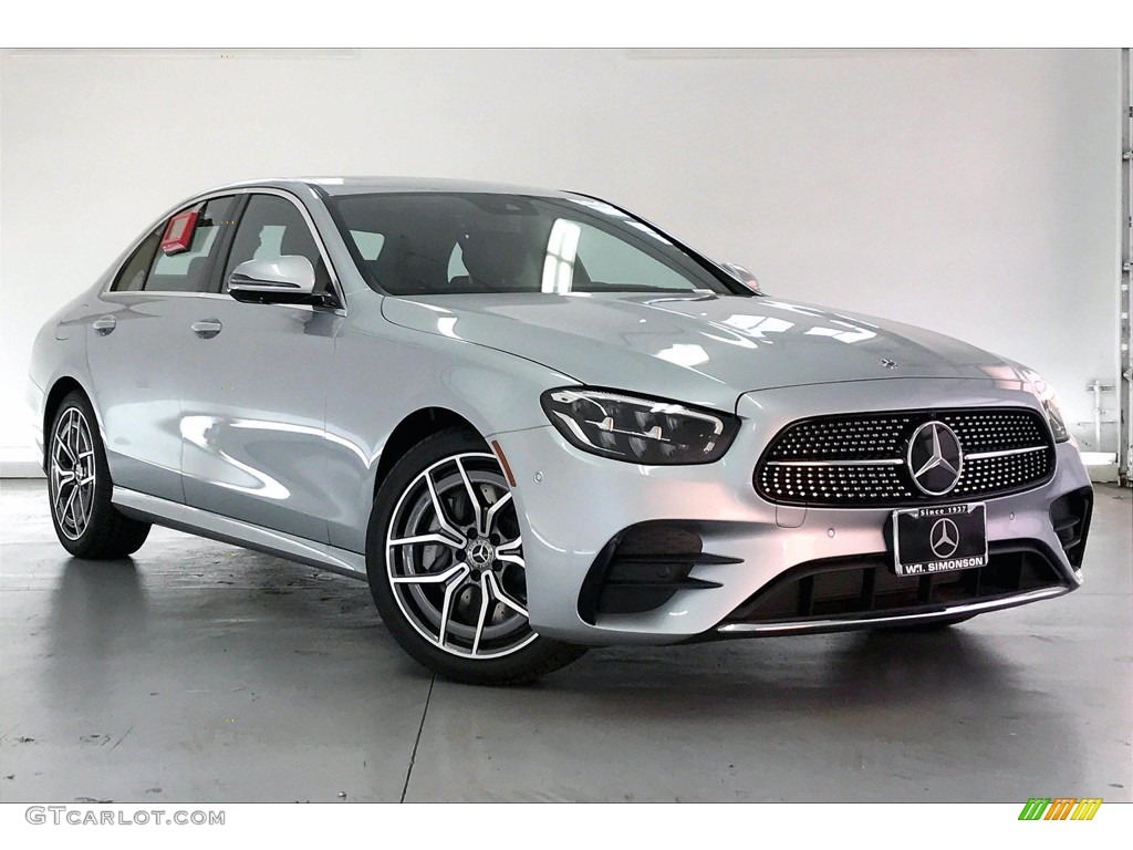 Cirrus Silver Metallic 2021 Mercedes-Benz E 350 Sedan Exterior Photo #140553669