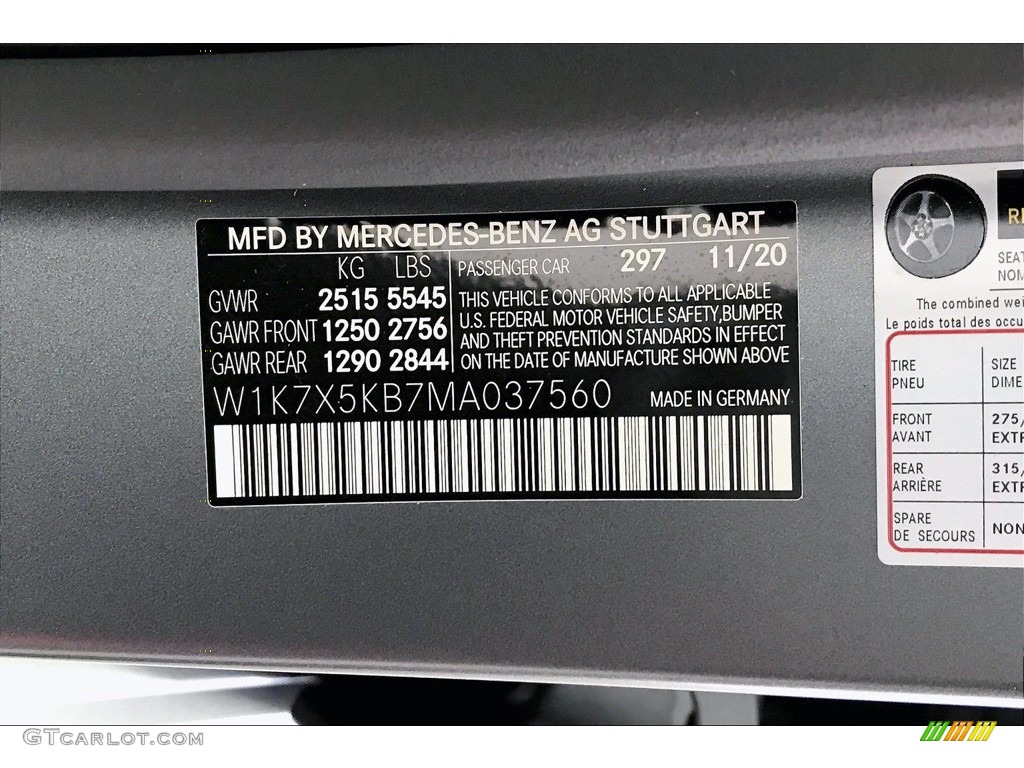 2021 AMG GT 43 - designo Selenite Grey Magno (Matte) / Magma Gray/Black photo #11