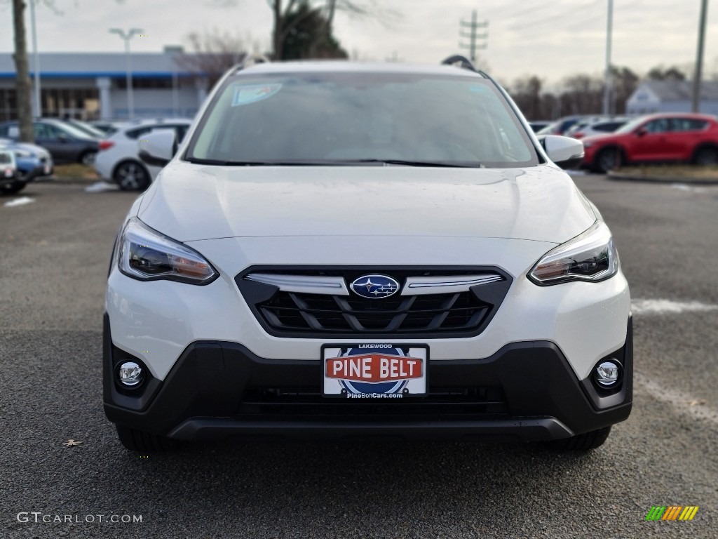 2021 Crosstrek Limited - Crystal White Pearl / Black photo #2