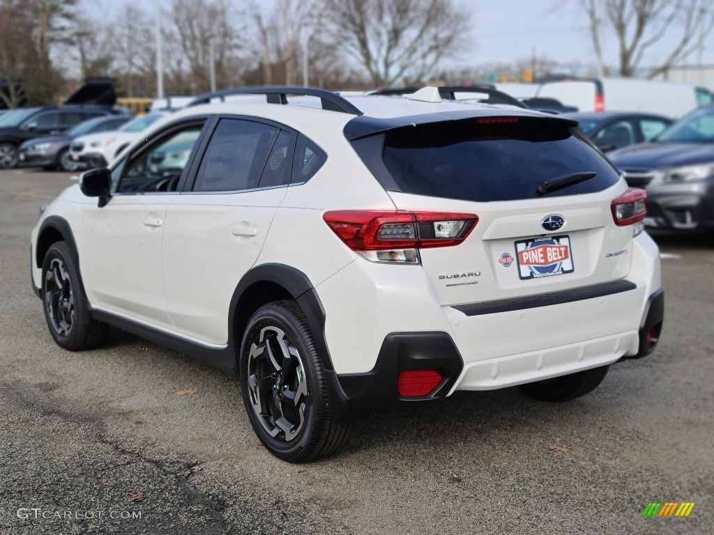 2021 Crosstrek Limited - Crystal White Pearl / Black photo #4
