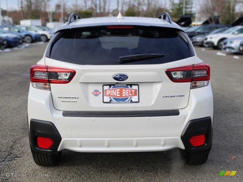 2021 Crosstrek Limited - Crystal White Pearl / Black photo #5