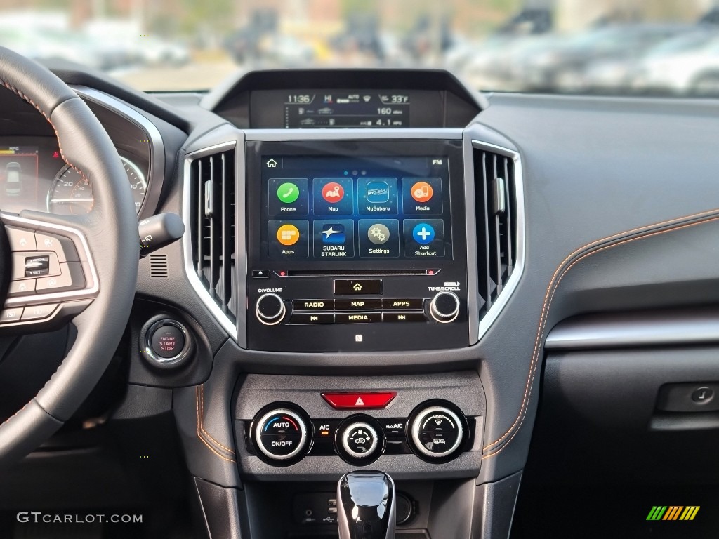 2021 Crosstrek Limited - Crystal White Pearl / Black photo #7