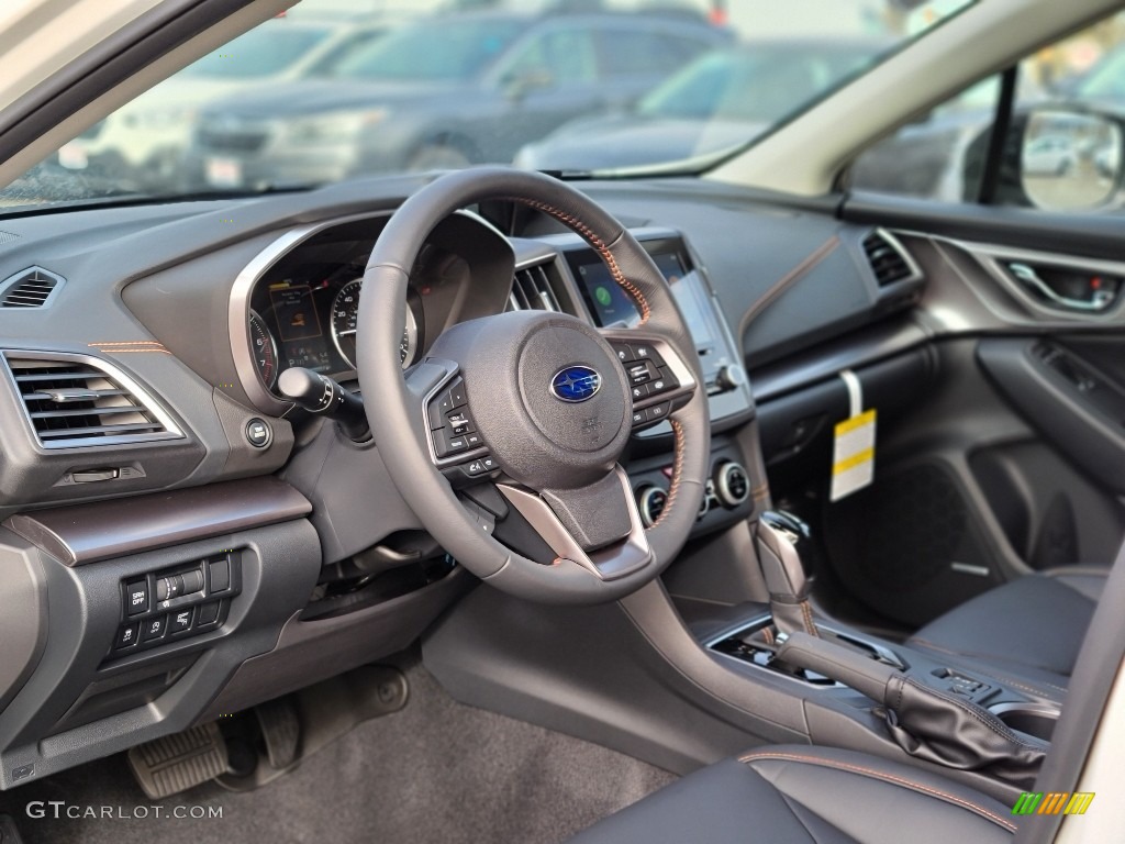 2021 Crosstrek Limited - Crystal White Pearl / Black photo #9