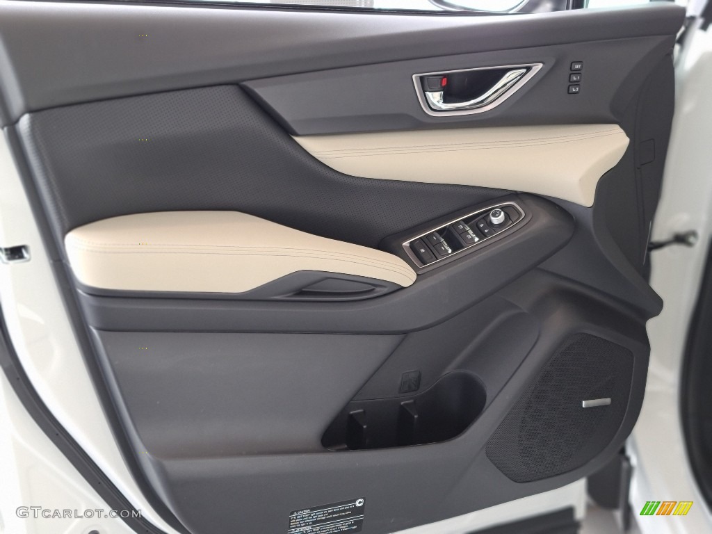 2021 Subaru Ascent Limited Warm Ivory Door Panel Photo #140554611