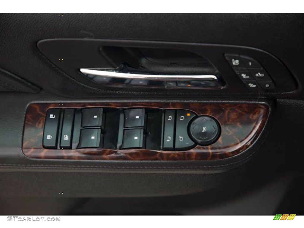 2012 GMC Yukon Denali Ebony Door Panel Photo #140554848