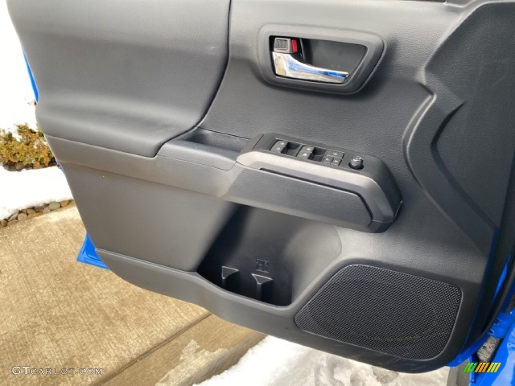 2021 Tacoma TRD Sport Double Cab 4x4 - Voodoo Blue / TRD Cement/Black photo #19