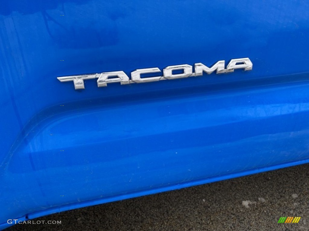 2021 Tacoma TRD Sport Double Cab 4x4 - Voodoo Blue / TRD Cement/Black photo #26