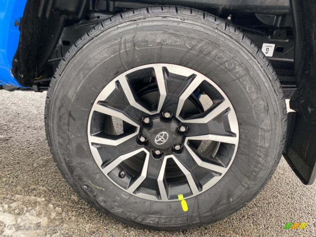 2021 Tacoma TRD Sport Double Cab 4x4 - Voodoo Blue / TRD Cement/Black photo #30
