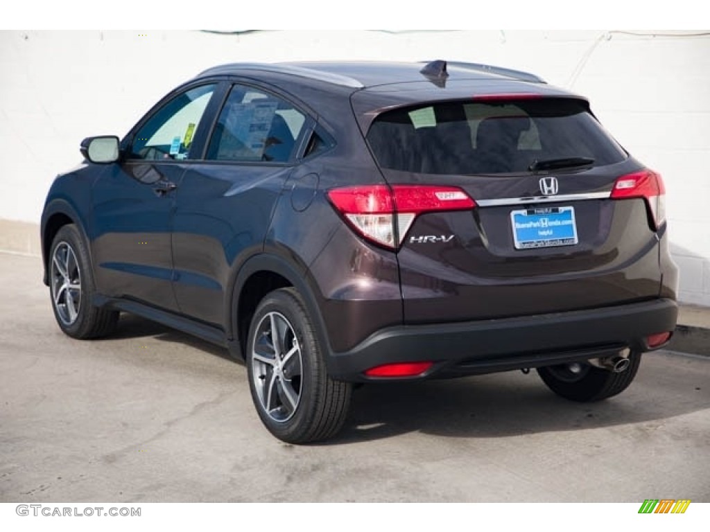 2021 HR-V EX - Midnight Amethyst Metallic / Black photo #2