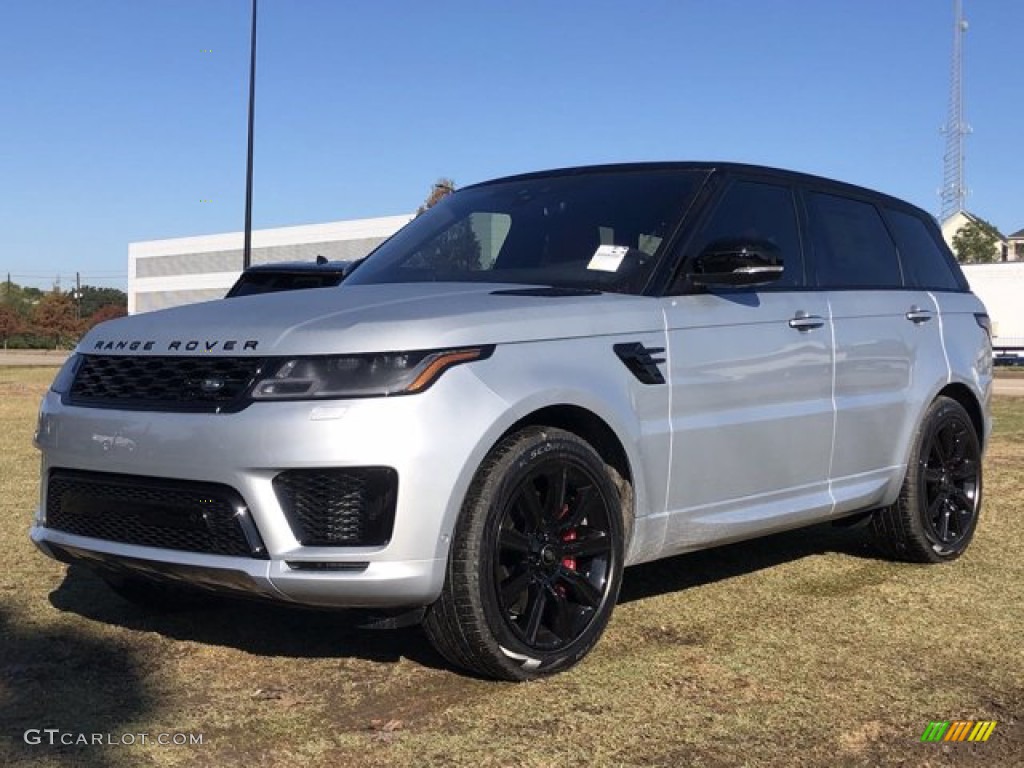 2021 Range Rover Sport HST - Hakuba Silver Metallic / Pimento/Ebony photo #2