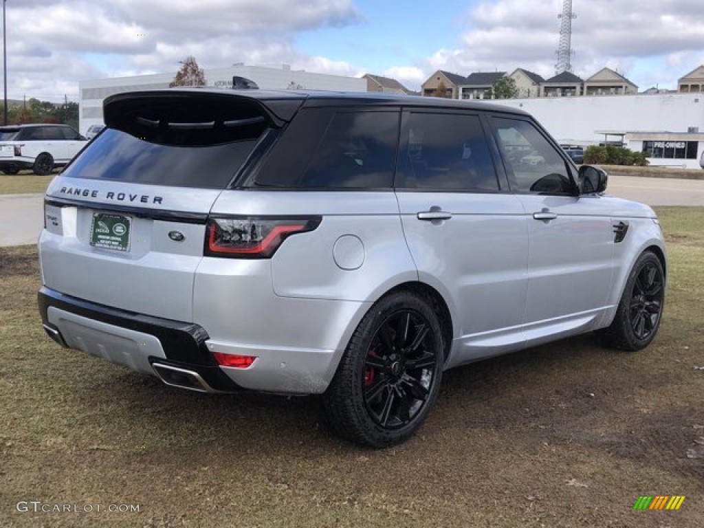 2021 Range Rover Sport HST - Hakuba Silver Metallic / Pimento/Ebony photo #3