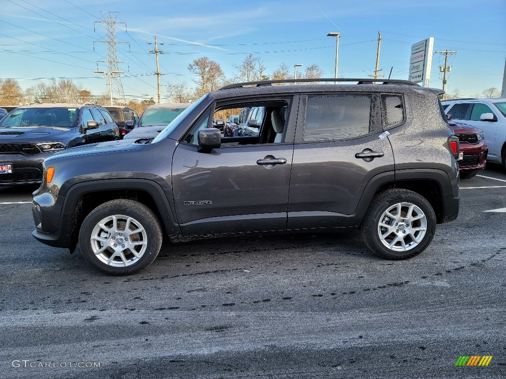 Granite Crystal Metallic 2021 Jeep Renegade Latitude 4x4 Exterior Photo #140557084