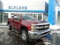 Siren Red Tintcoat - Silverado 2500HD LTZ Double Cab 4x4 Photo No. 5