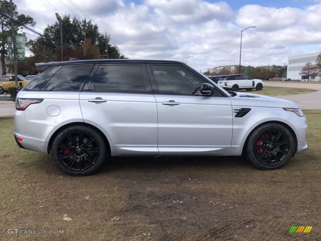 2021 Range Rover Sport HST - Hakuba Silver Metallic / Pimento/Ebony photo #7