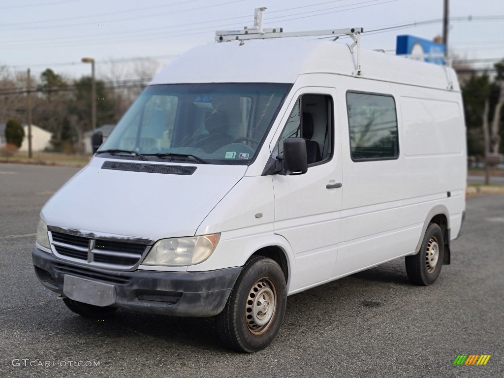 2005 Sprinter Van 2500 High Roof Cargo - Arctic White / Gray photo #3