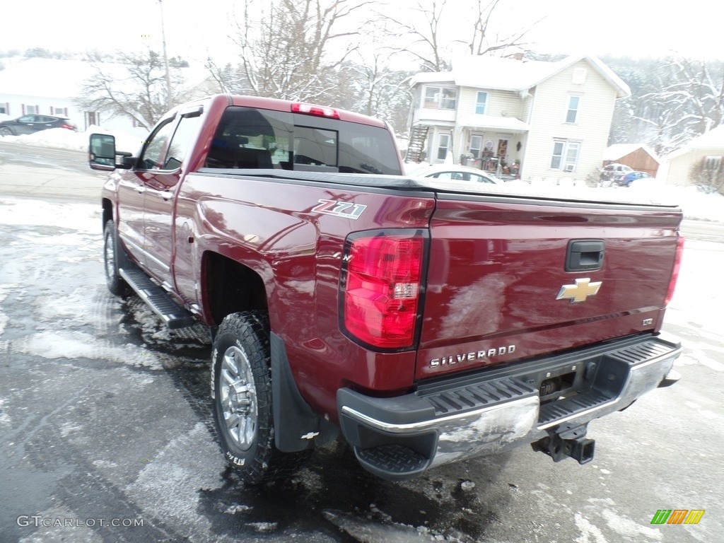 Siren Red Tintcoat 2016 Chevrolet Silverado 2500HD LTZ Double Cab 4x4 Exterior Photo #140557225