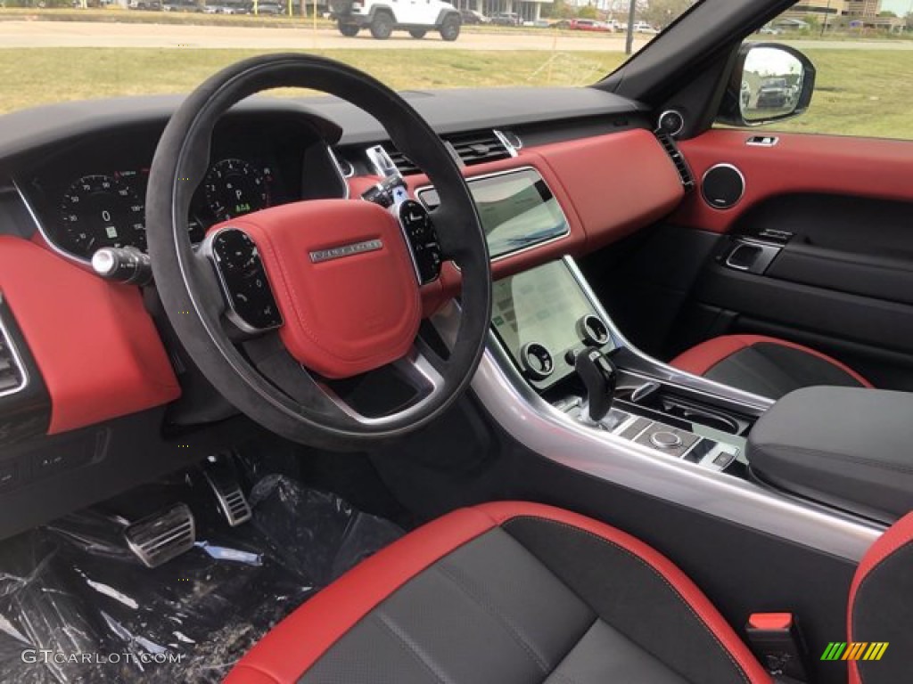 2021 Land Rover Range Rover Sport HST Pimento/Ebony Dashboard Photo #140557297
