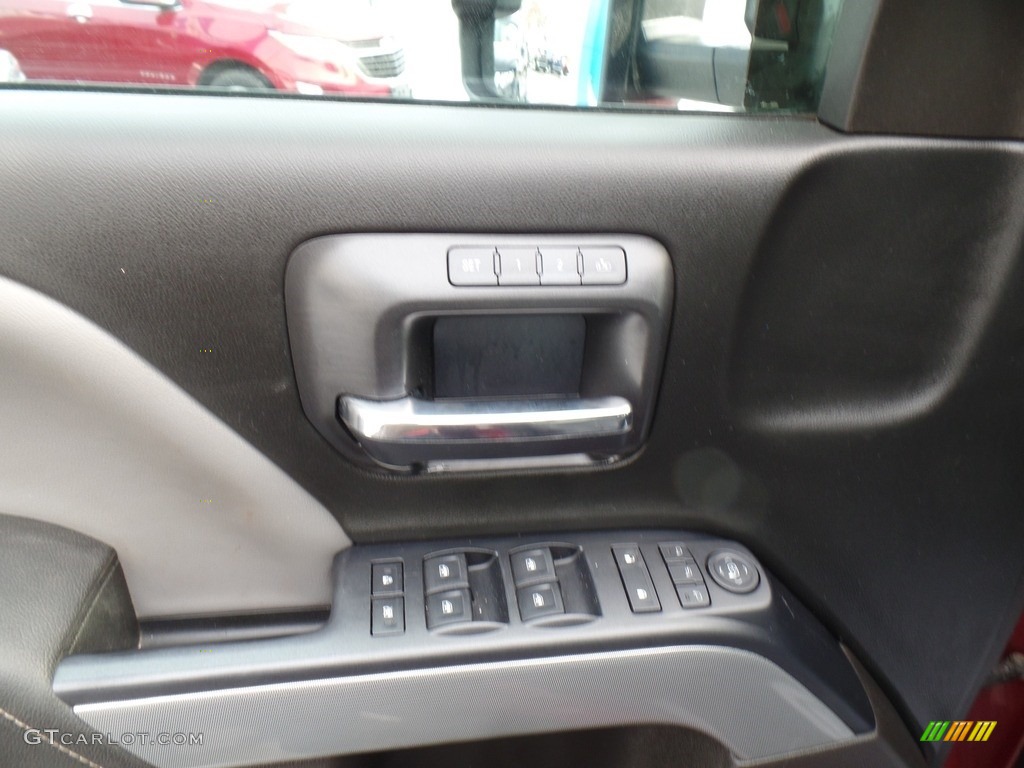 2016 Chevrolet Silverado 2500HD LTZ Double Cab 4x4 Dark Ash/Jet Black Door Panel Photo #140557528