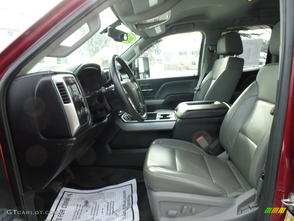 2016 Chevrolet Silverado 2500HD LTZ Double Cab 4x4 Front Seat Photo #140557555