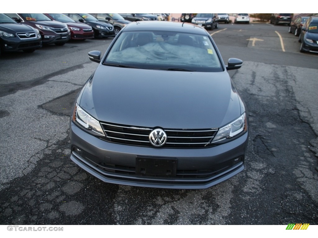 2016 Jetta SEL - Platinum Grey Metallic / Titan Black photo #2