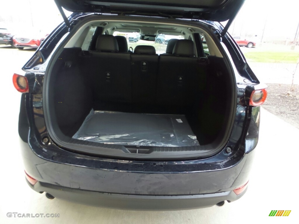 2021 CX-5 Touring AWD - Deep Crystal Blue Mica / Black photo #6