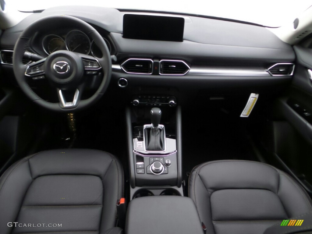2021 CX-5 Touring AWD - Deep Crystal Blue Mica / Black photo #7
