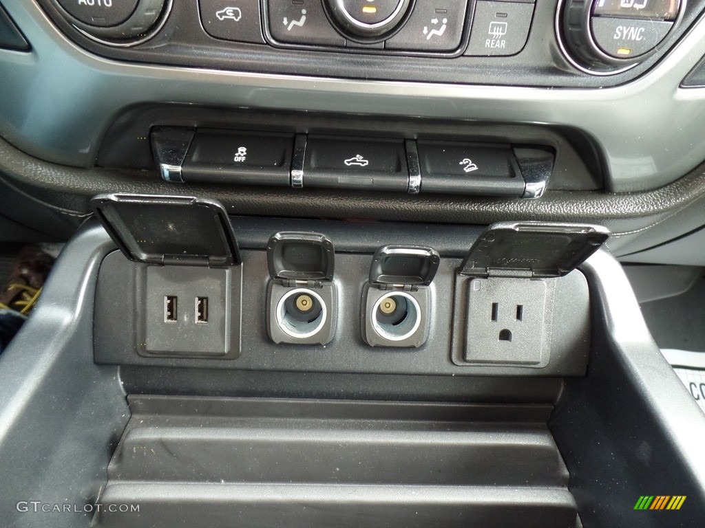 2016 Chevrolet Silverado 2500HD LTZ Double Cab 4x4 Controls Photo #140557945