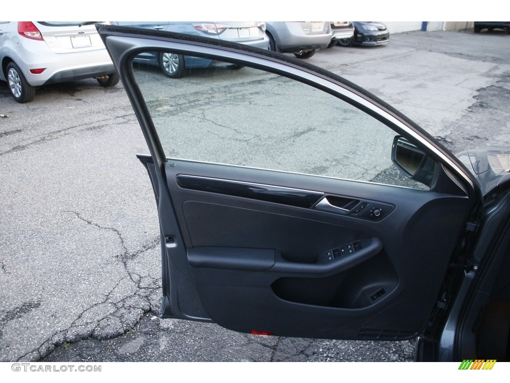 2016 Jetta SEL - Platinum Grey Metallic / Titan Black photo #9